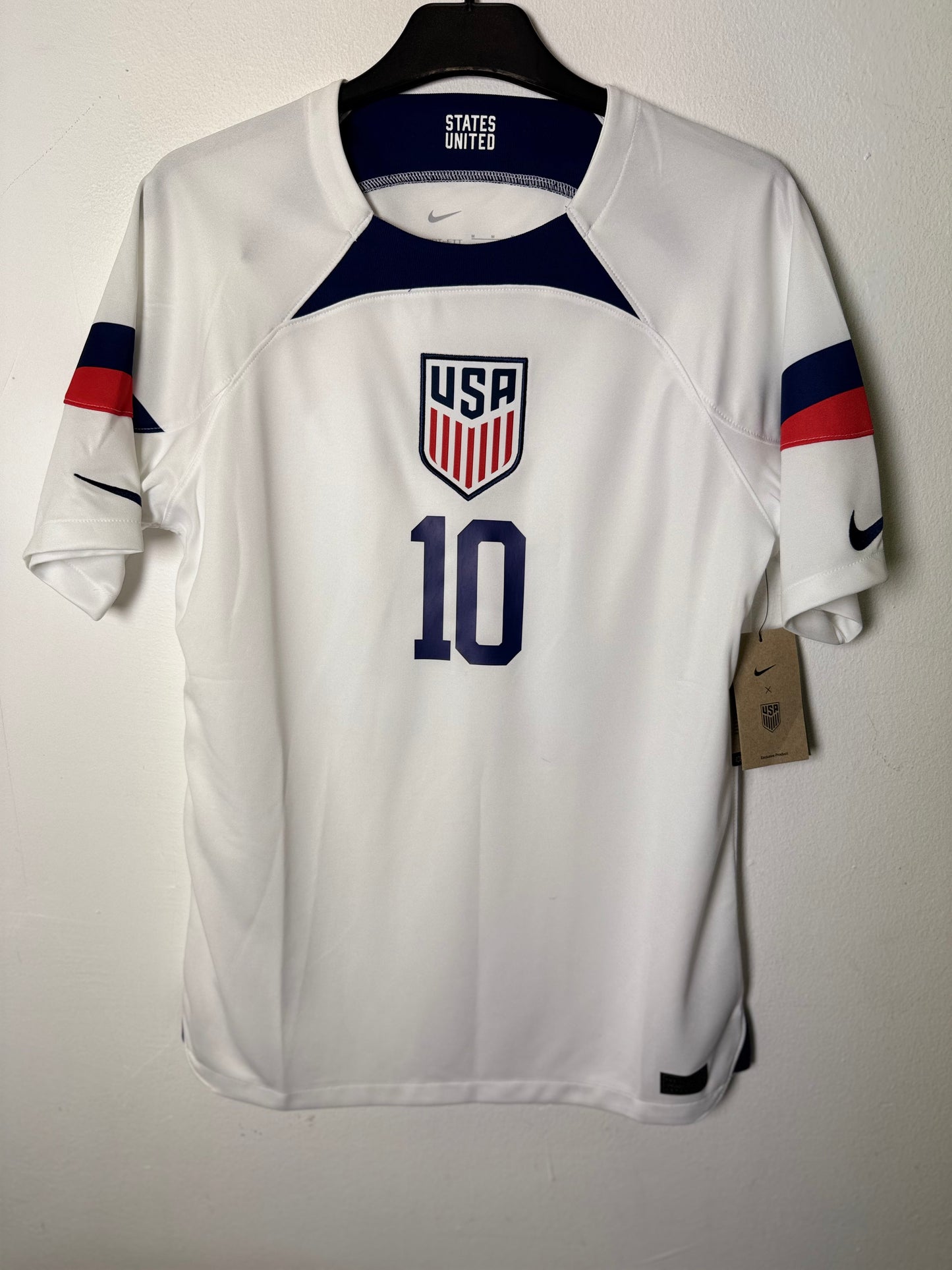 Nike USA Home 2022 Pulisic 10 - 10/10