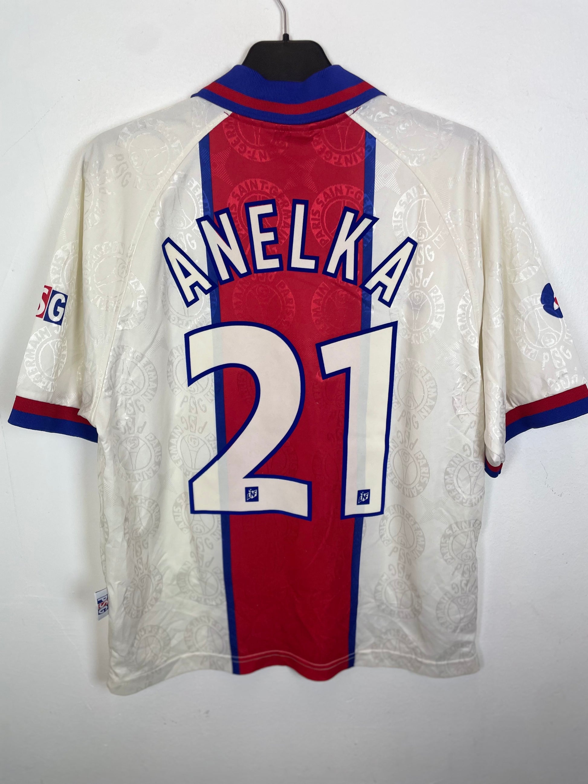 PSG 96/97 away — back with Anelka 21 Ligue 1 nameset