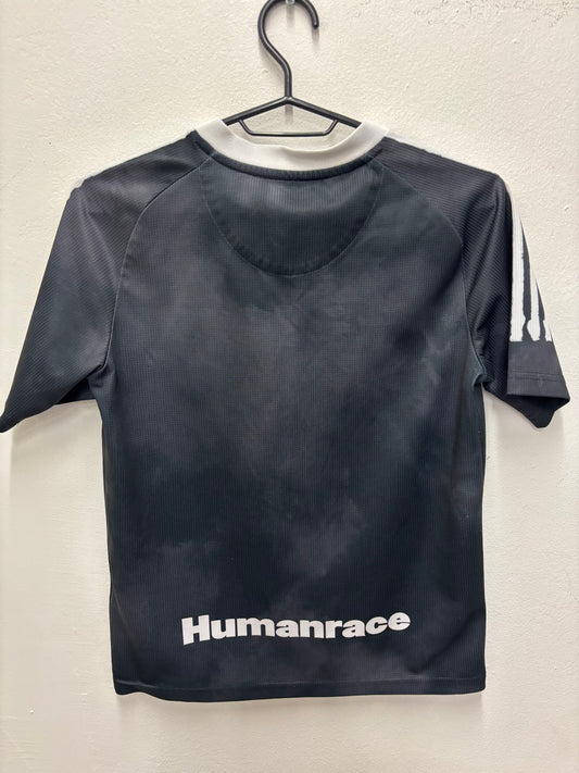 Back view of Adidas Real Madrid 20/21 Human Race third shirt in kids size 11/12 Y