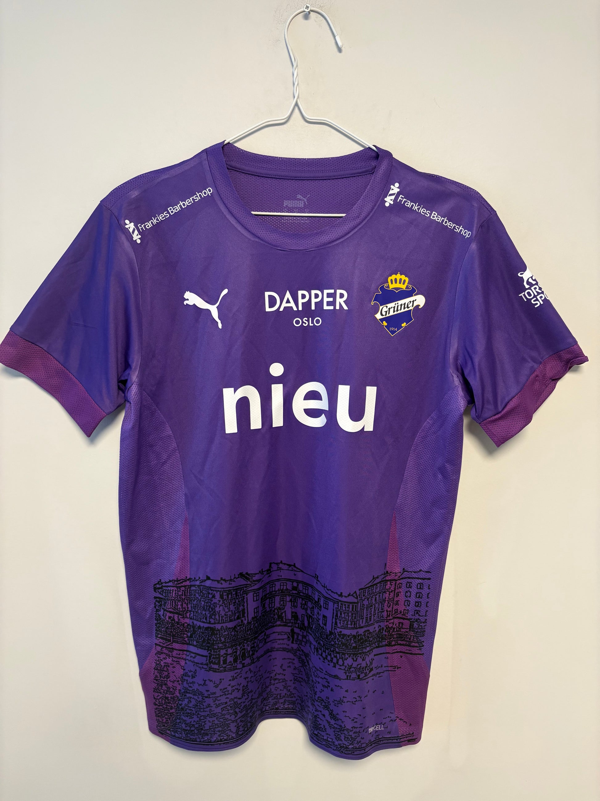 Grüner Away 2026 football shirt – Puma purple official jersey 10/10 front side