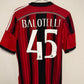 Adidas AC Milan Home 14/15 Balotelli 45 - 9/10