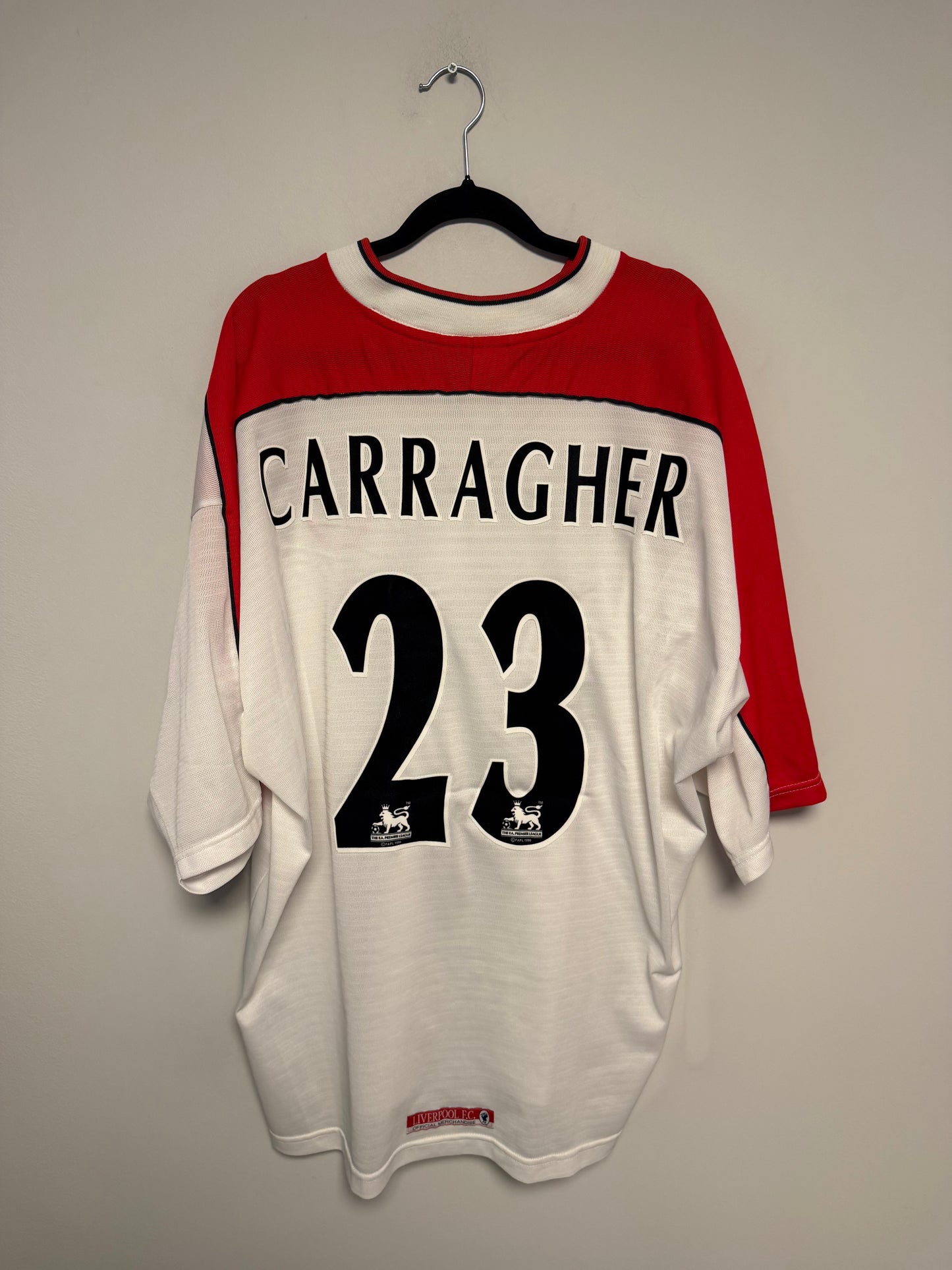 Reebok Liverpool Away 98/99 Carragher 23 - 9/10