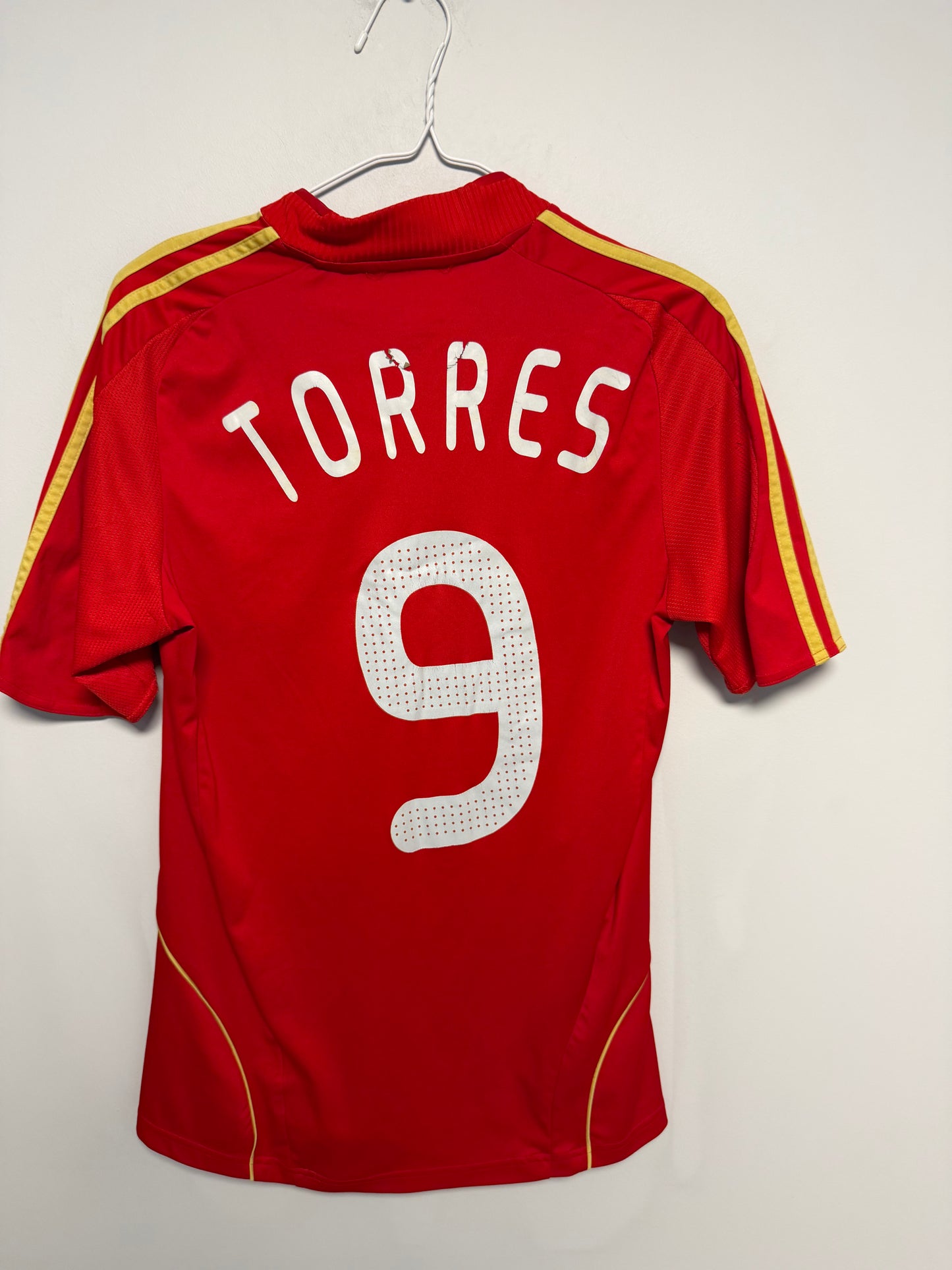Adidas Spain Home 2008 Torres 9 - 6-7/10