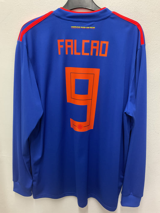 Colombia Away 2018 Falcao 9 LS