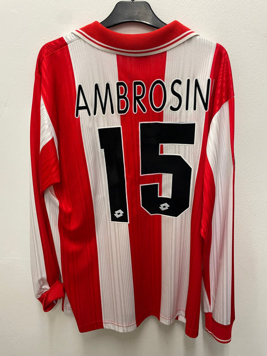 Vicenza Calcio Home 97/98 Ambrosini 15 LS