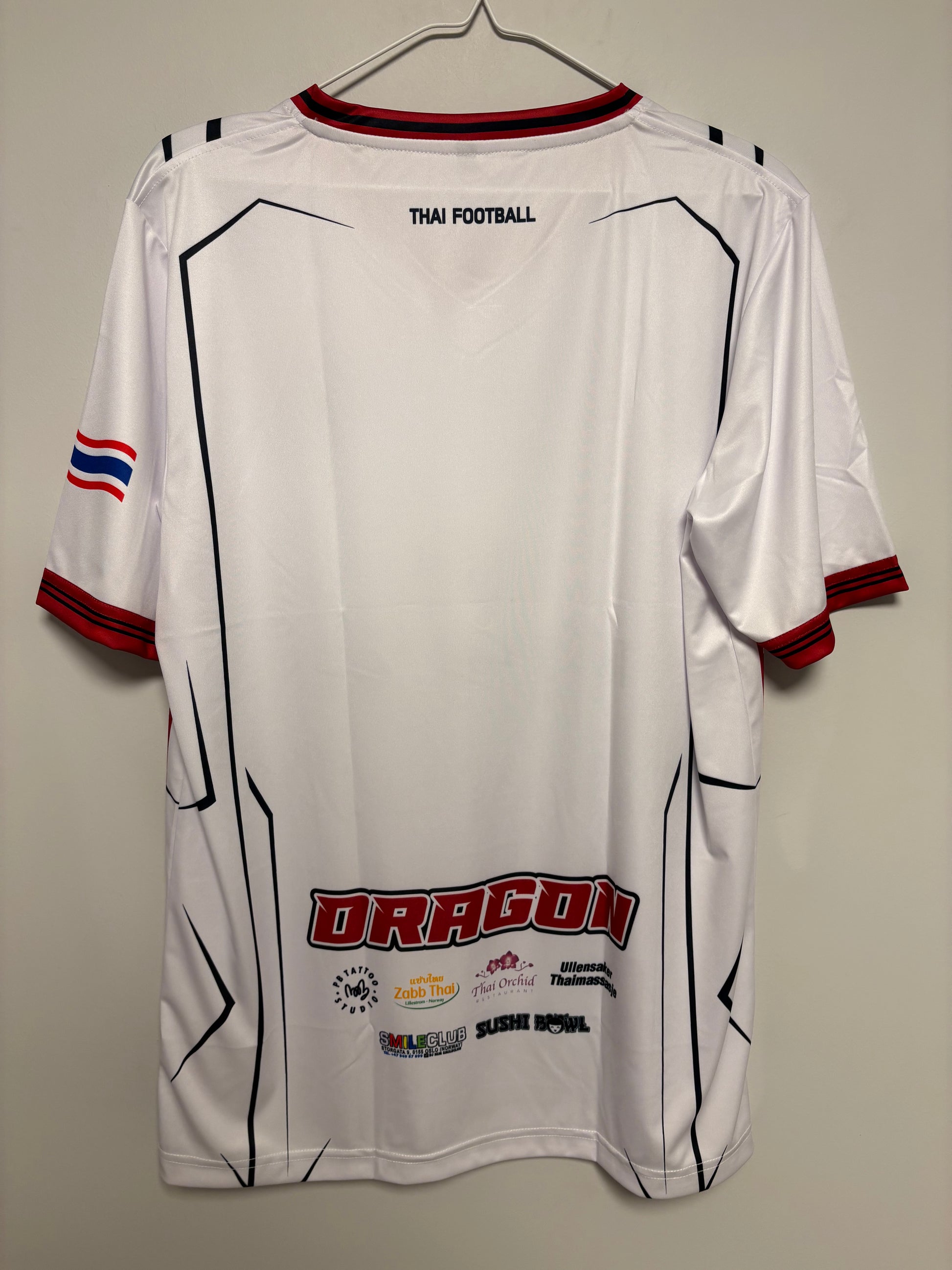 Dragon FC 2025 hjemmejersey – premium NJ Sport design i 10/10 tilstand
