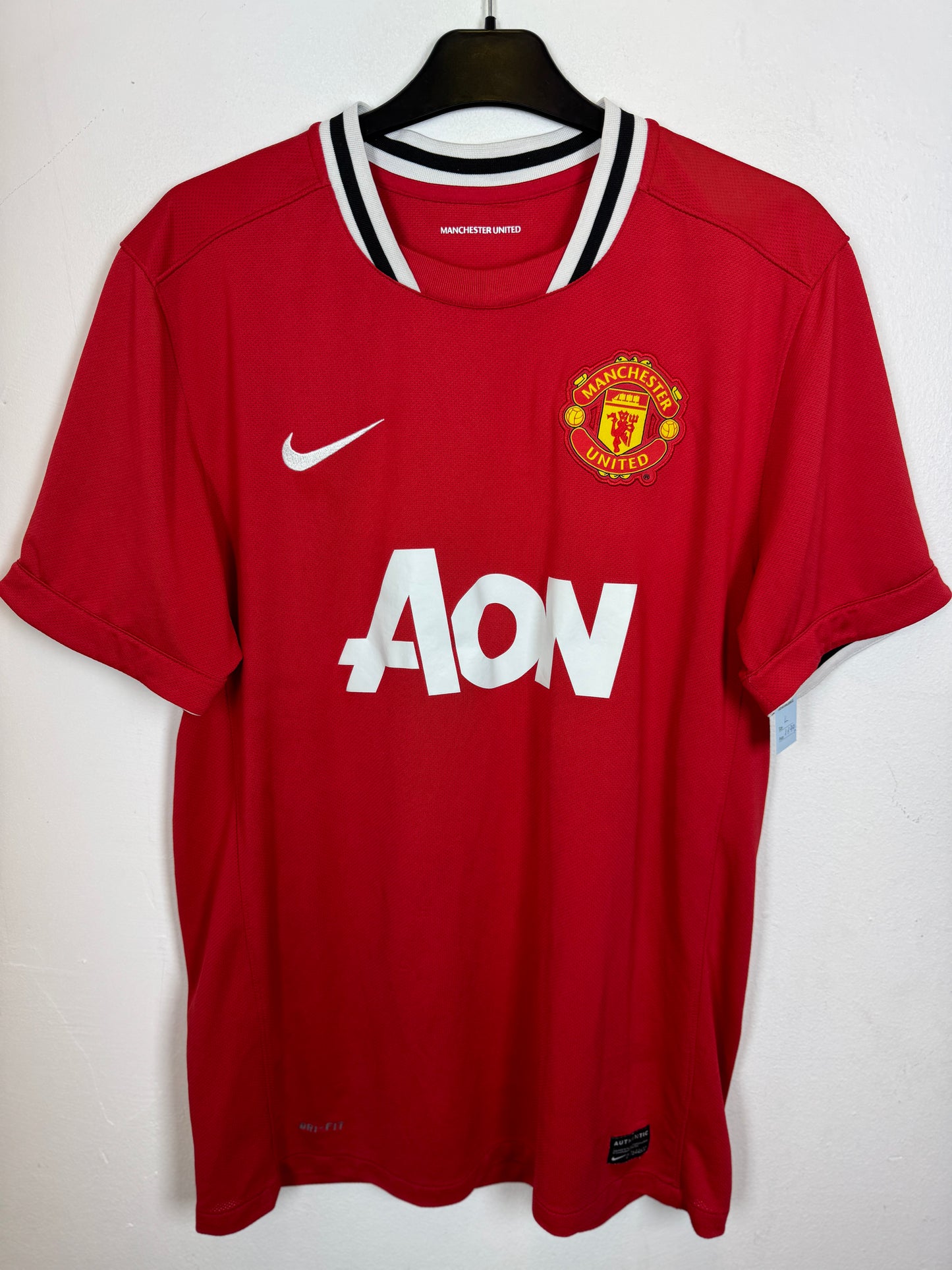 Nike Manchester United hjemmedrakt 2011/12 Rooney 10 – home jersey forfra