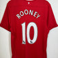 Nike Manchester United hjemmedrakt 2011/12 Rooney 10 – home jersey forfra