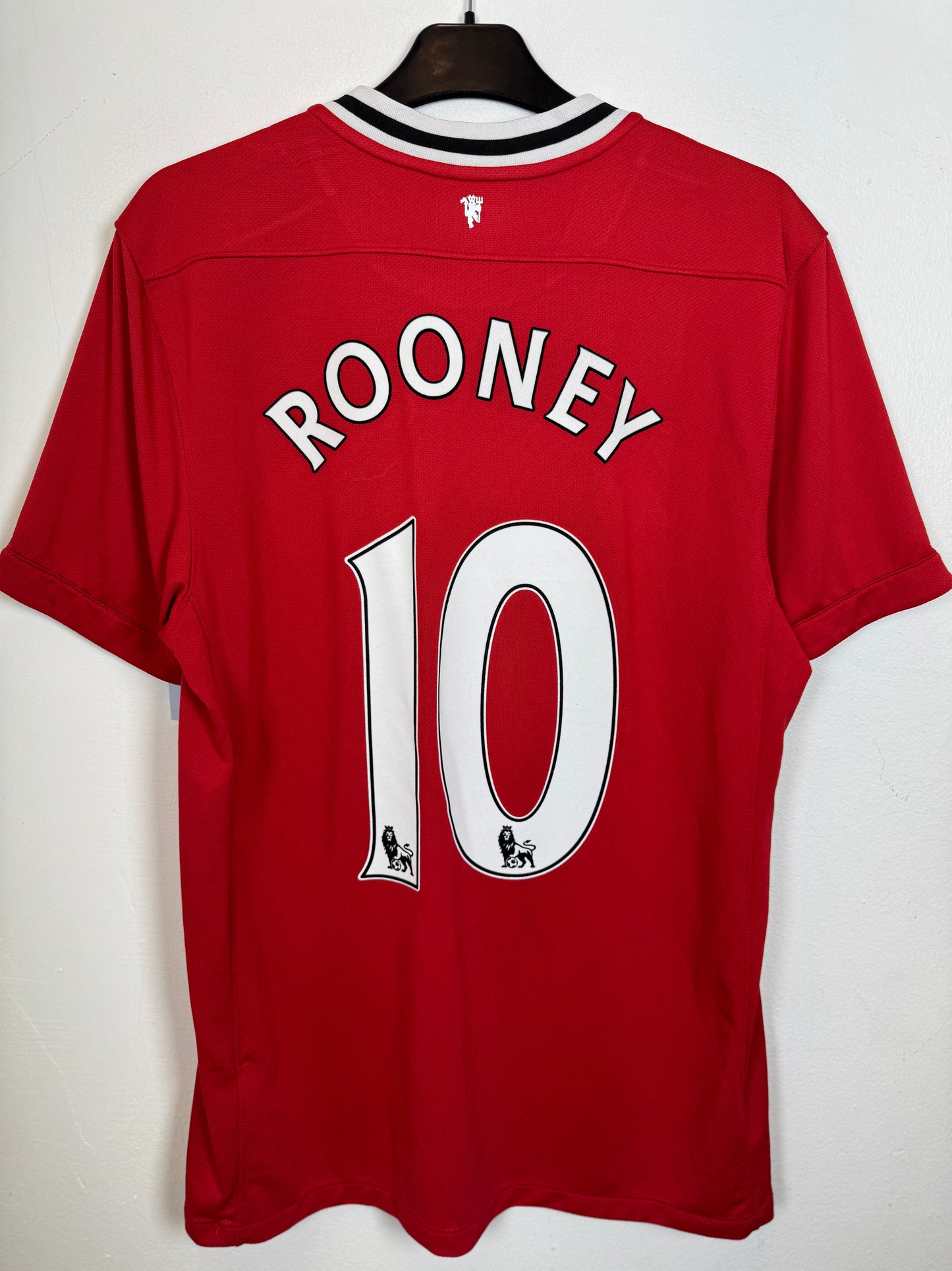 Nike Manchester United hjemmedrakt 2011/12 Rooney 10 – home jersey forfra