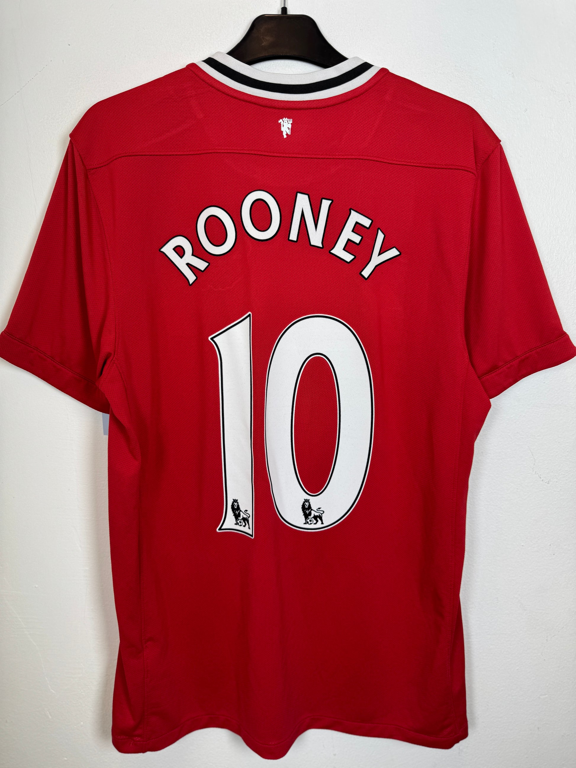 Nike Manchester United hjemmedrakt 2011/12 Rooney 10 – home jersey forfra