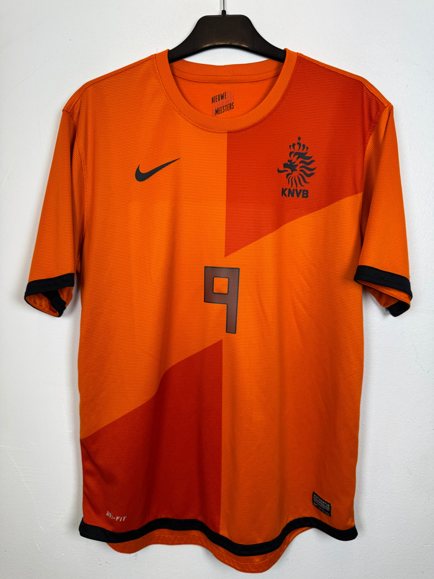 Nike Nederland hjemmedrakt 2012/13 Huntelaar 9 – home jersey forfra