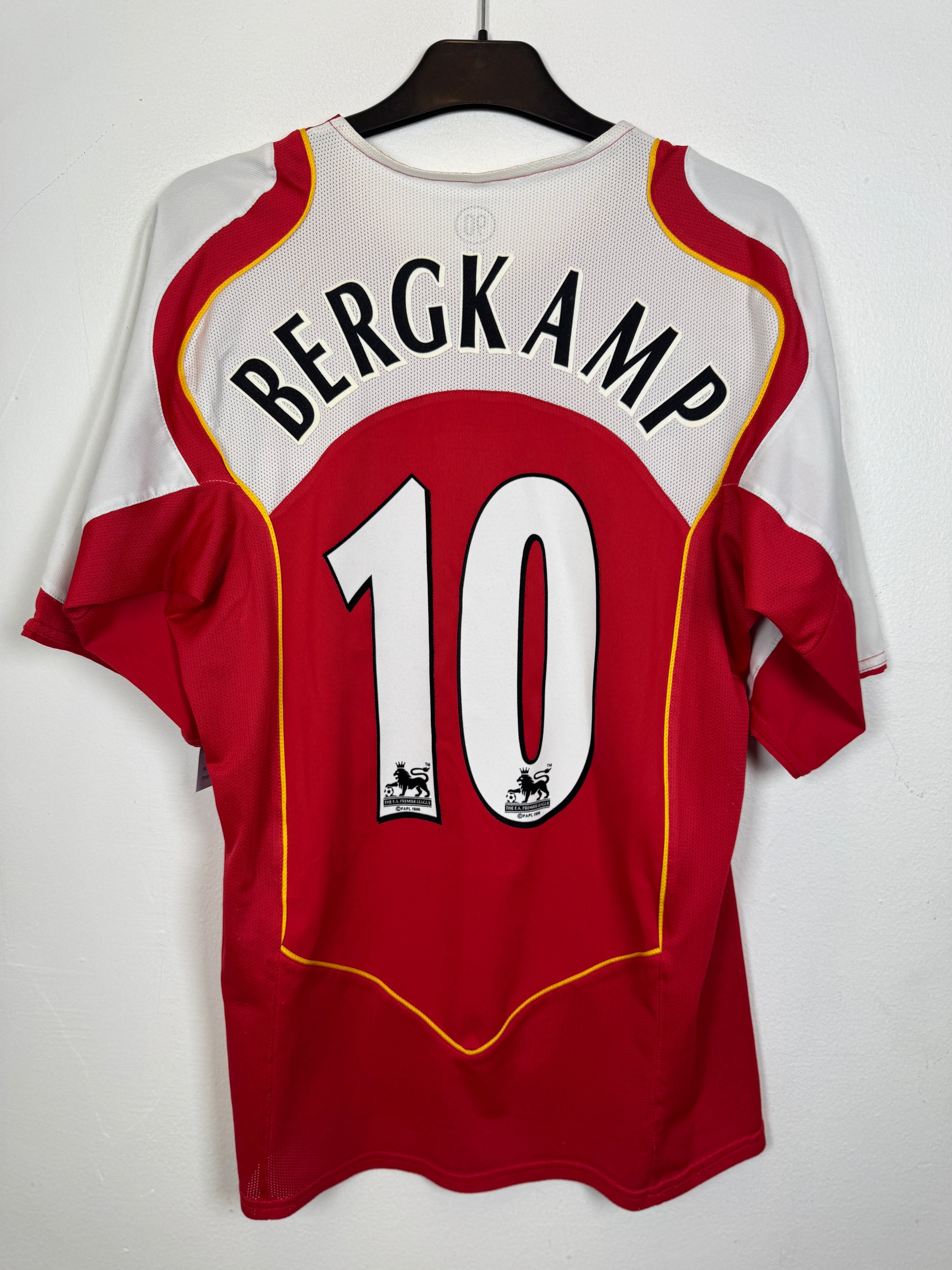 Nike Arsenal hjemmedrakt 2004/05 Bergkamp 10 – home jersey forfra