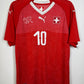 Puma Sveits hjemmedrakt 2018 Xhaka 10 – Switzerland home jersey forfra