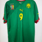 Puma Kamerun hjemmedrakt 2010 Eto'o 9 – Cameroon home jersey forfra