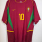 Nike Portugal hjemmedrakt 2002/04 Rui Costa 10 – home jersey forfra
