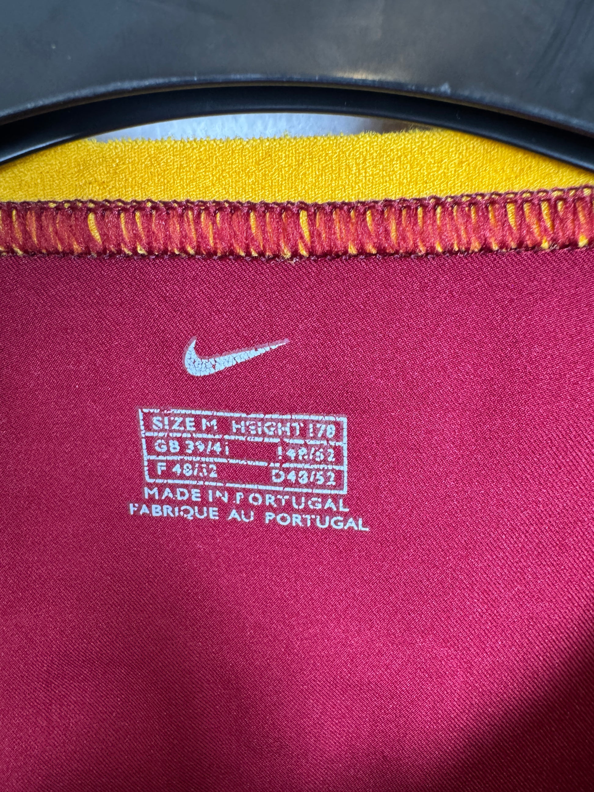 Nike Portugal hjemmedrakt 2002/04 Rui Costa 10 – home jersey forfra