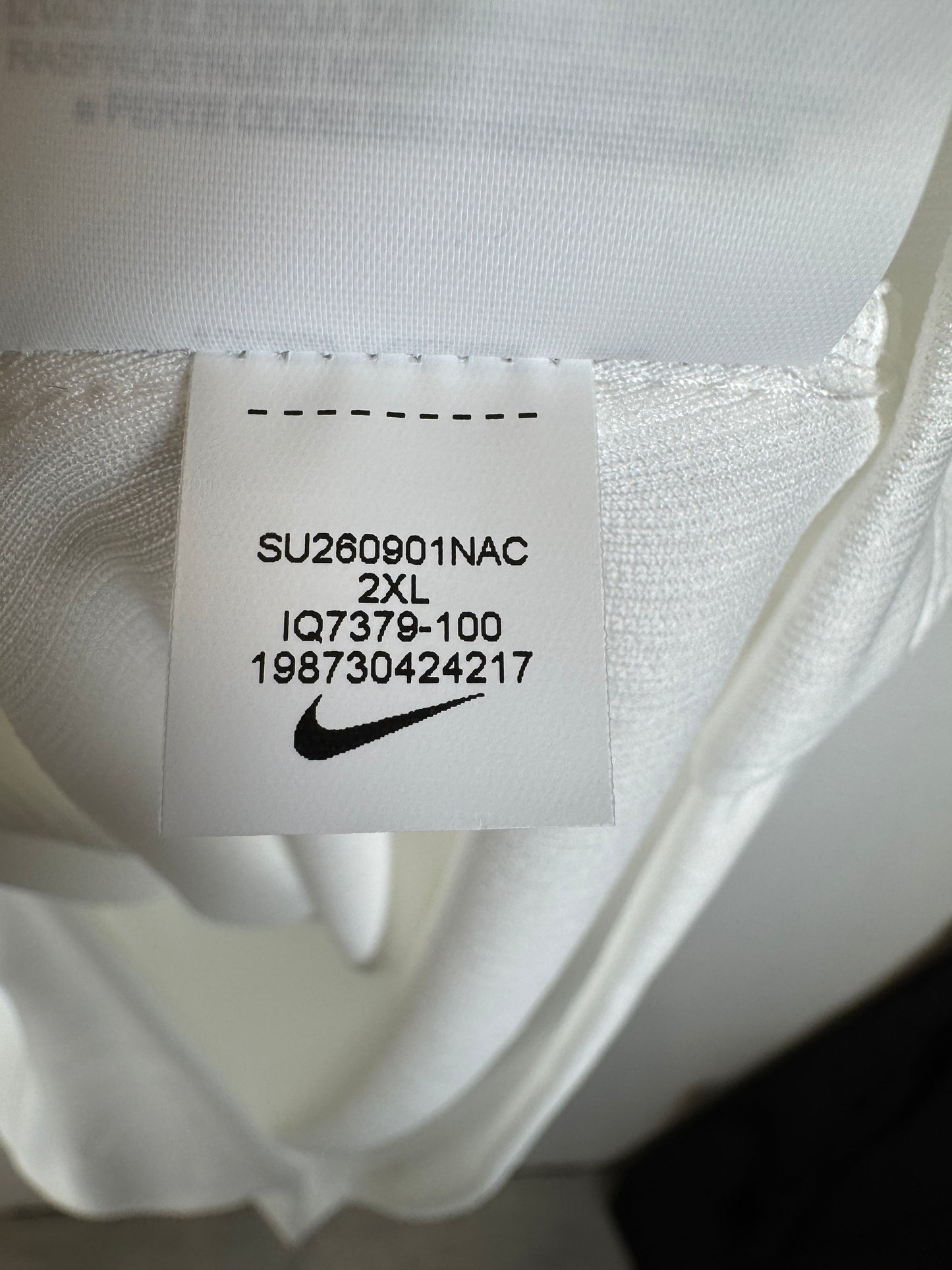 Nike Norge tredjedrakt 2026 VM whiteout – Norway third jersey forfra