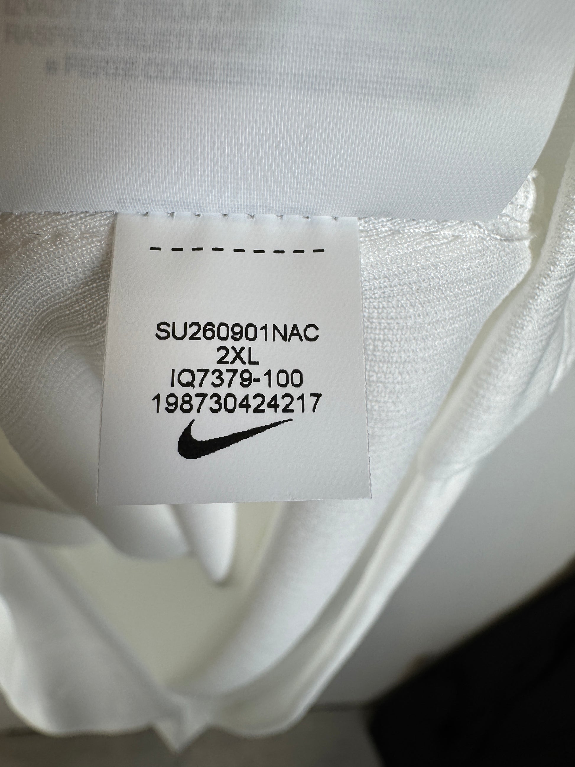 Nike Norge tredjedrakt 2026 VM whiteout – Norway third jersey forfra