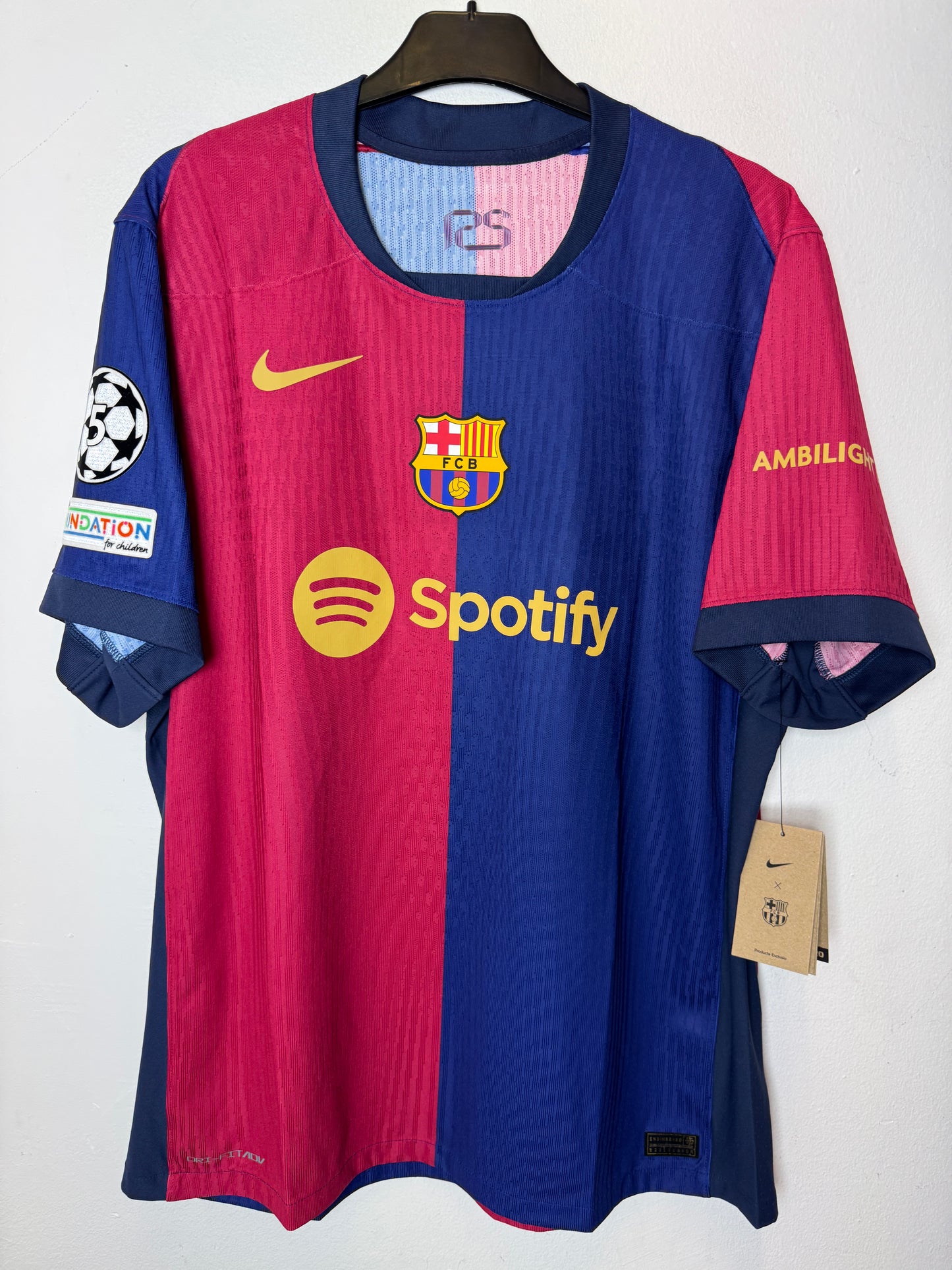 Nike Barcelona Home 24/25 Player Spec Lamine Yamal 19 - 10/10
