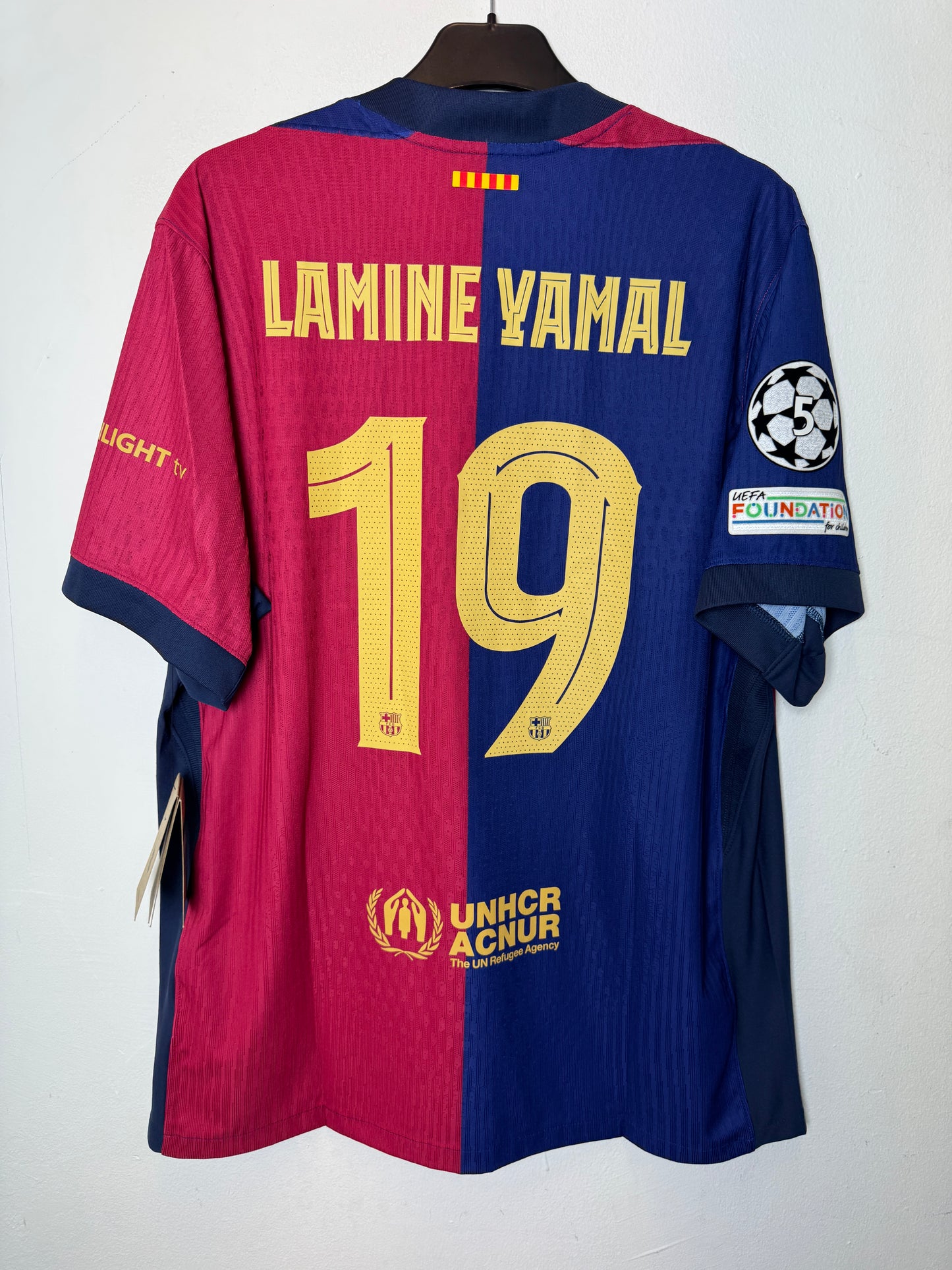 Nike Barcelona Home 24/25 Player Spec Lamine Yamal 19 - 10/10