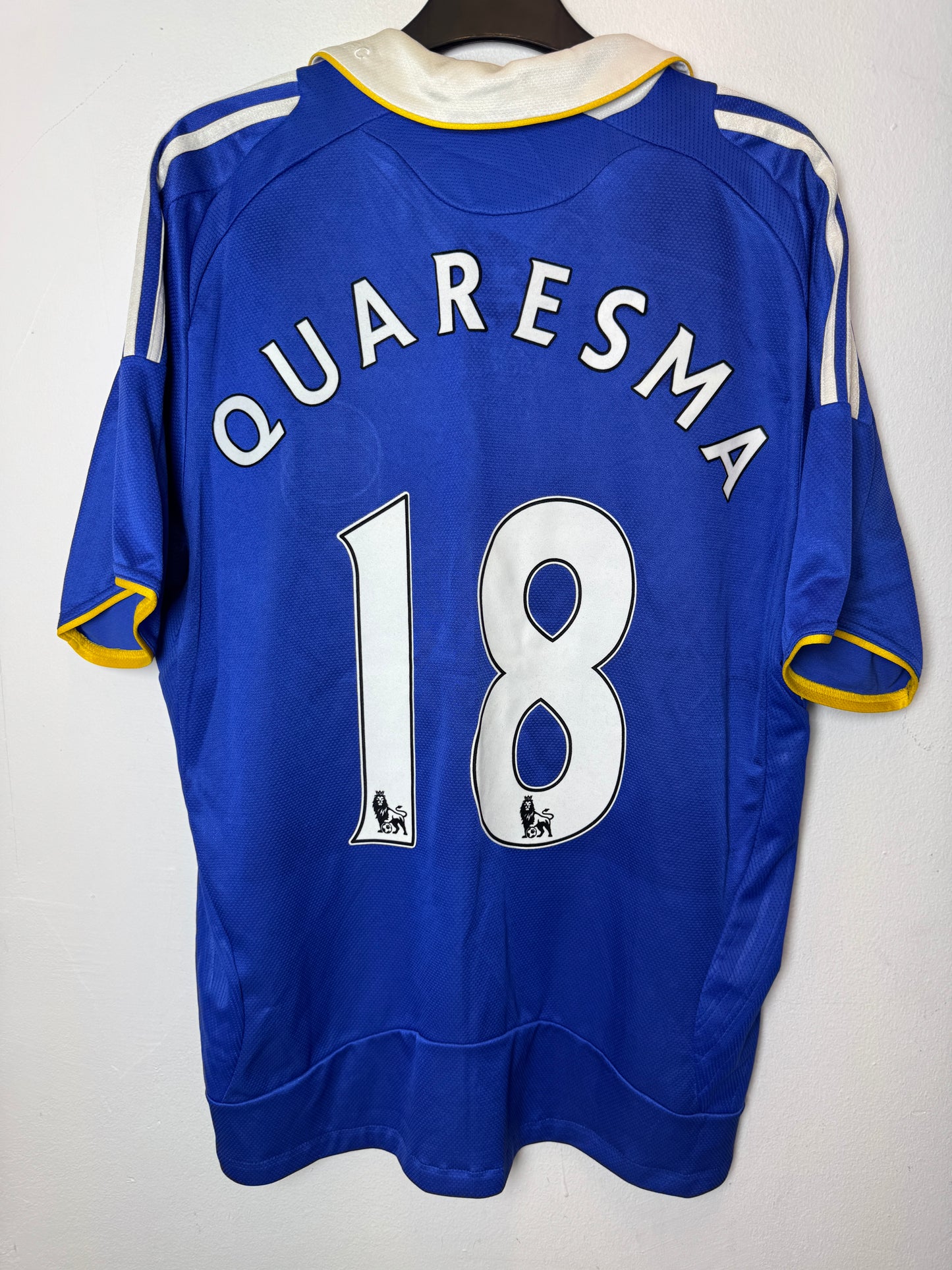 Adidas Chelsea 08/09 Home Quaresma 18 - 8/10