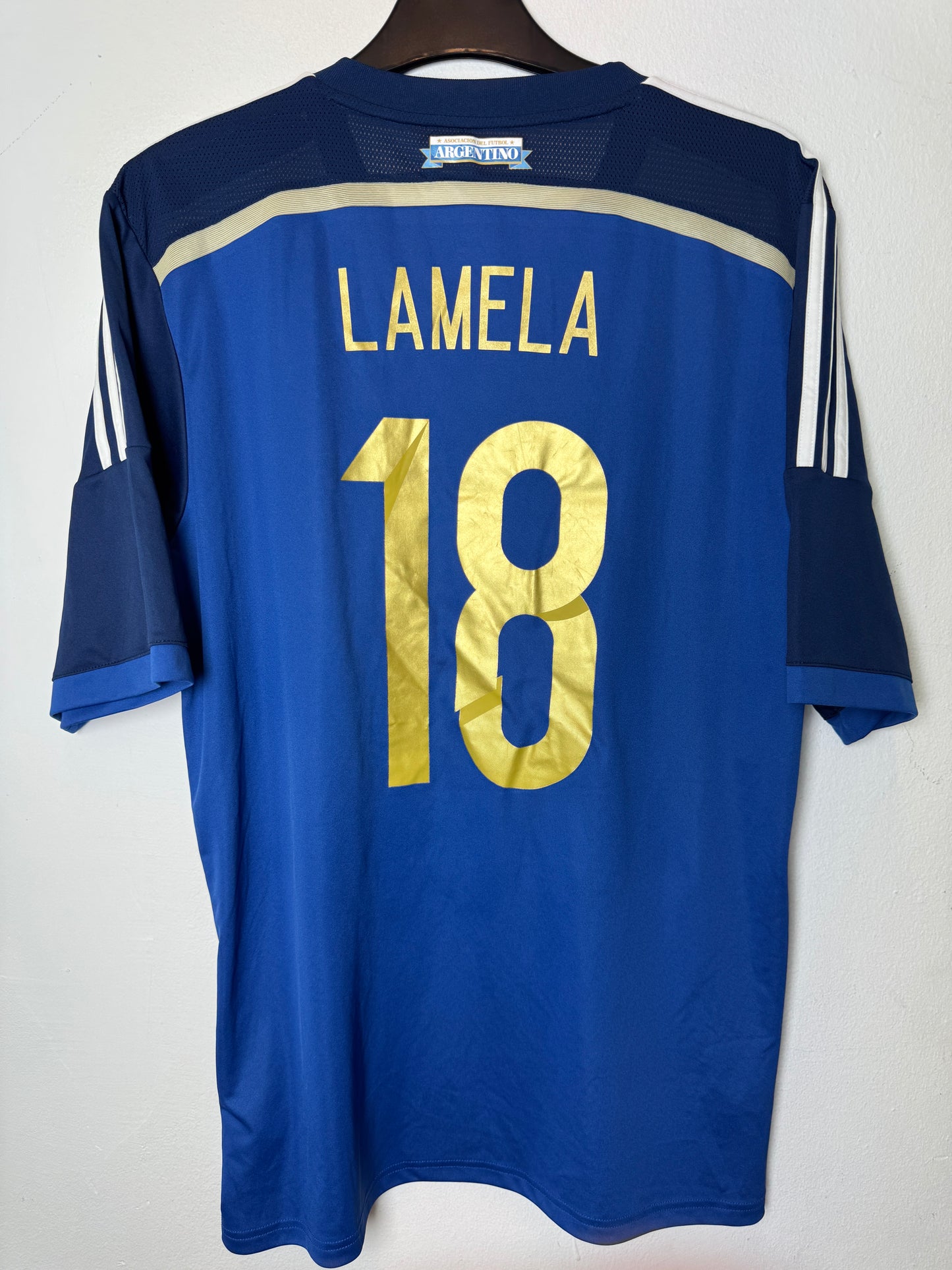 Adidas Argentina 2014 Away Lamela 18 8/10