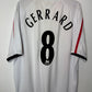Reebok  Liverpool FC 2005-06 Away Gerrard 8 - 7/10