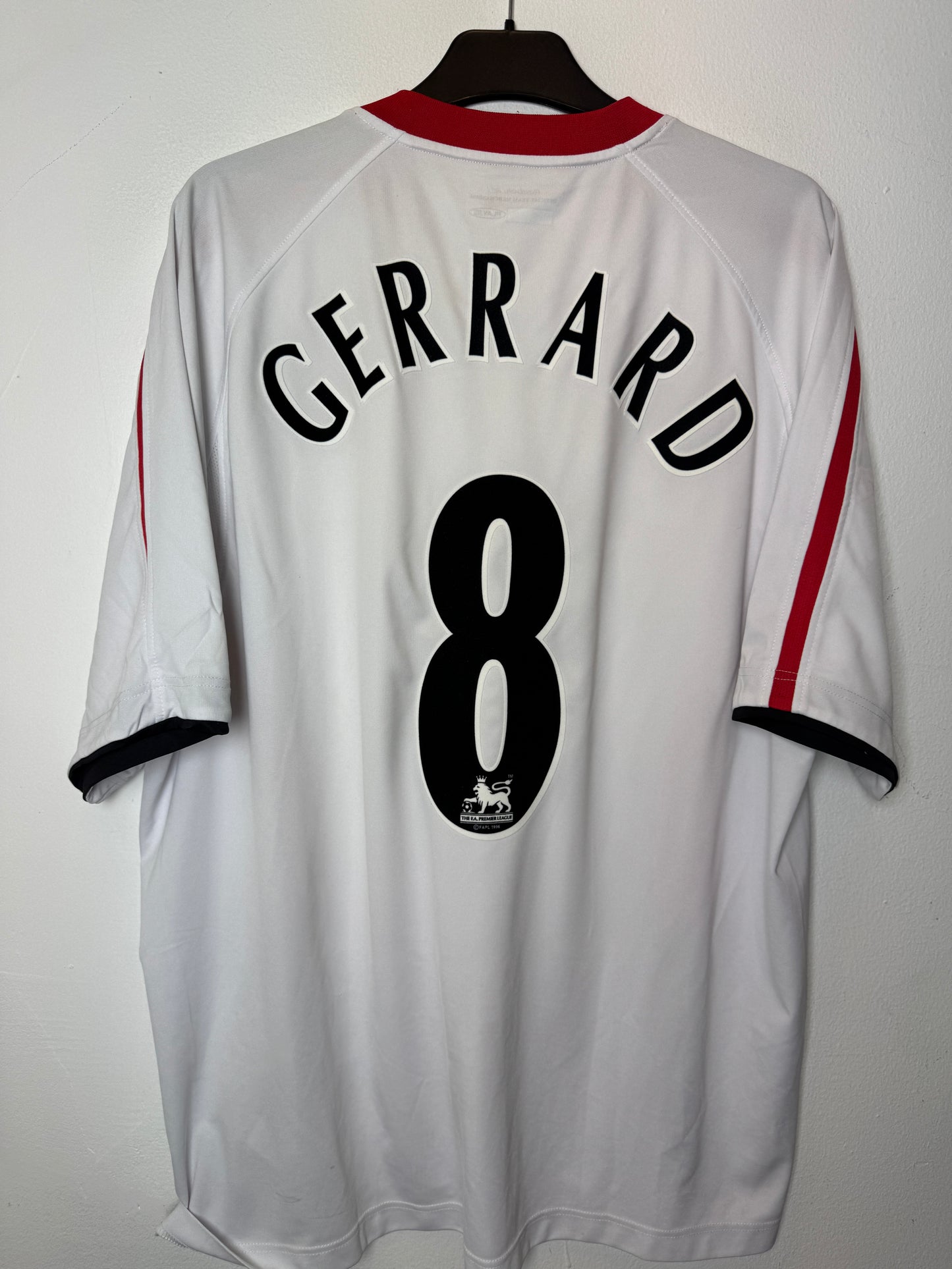 Reebok  Liverpool FC 2005-06 Away Gerrard 8 - 7/10