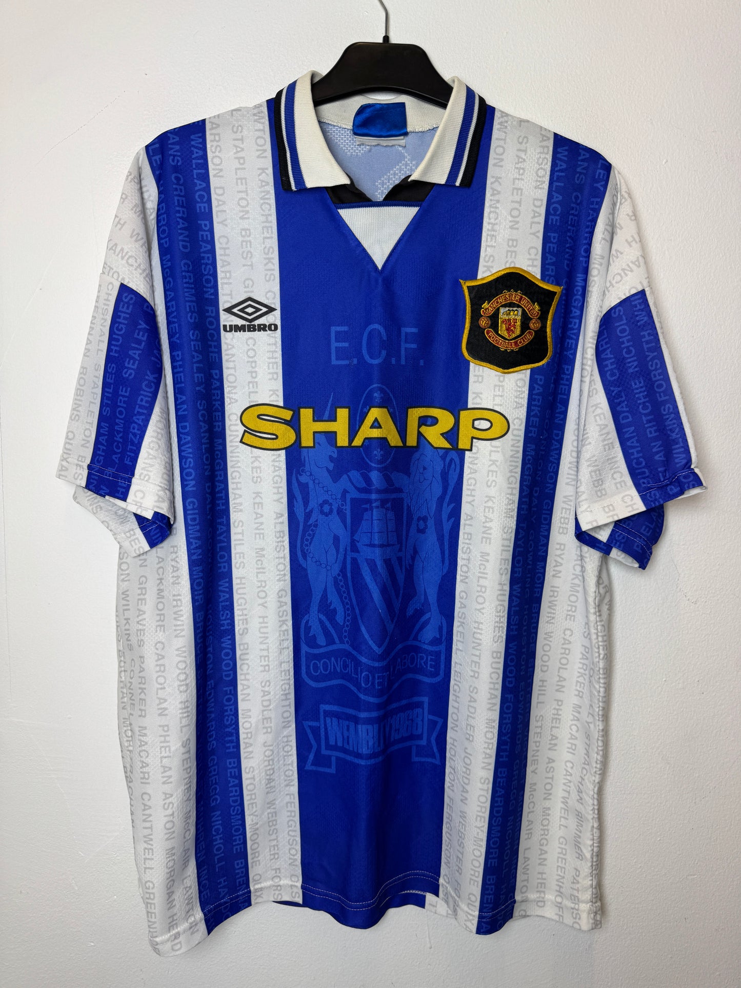 Umbro Manchester United 94/96 Third Cantona 7 - 7/10