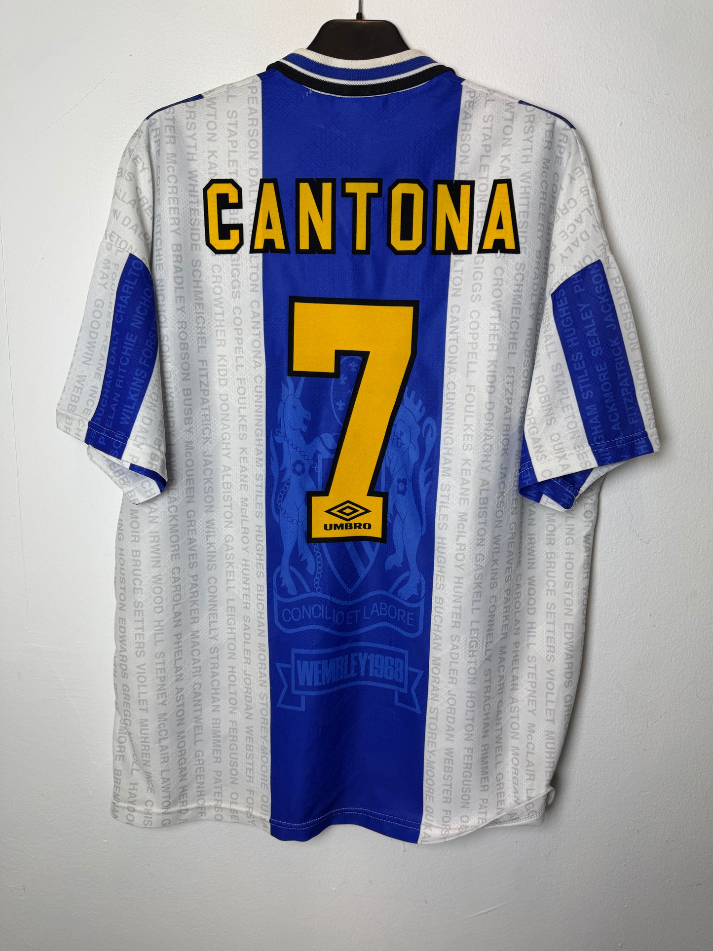 Umbro Manchester United 94/96 Third Cantona 7 - 7/10