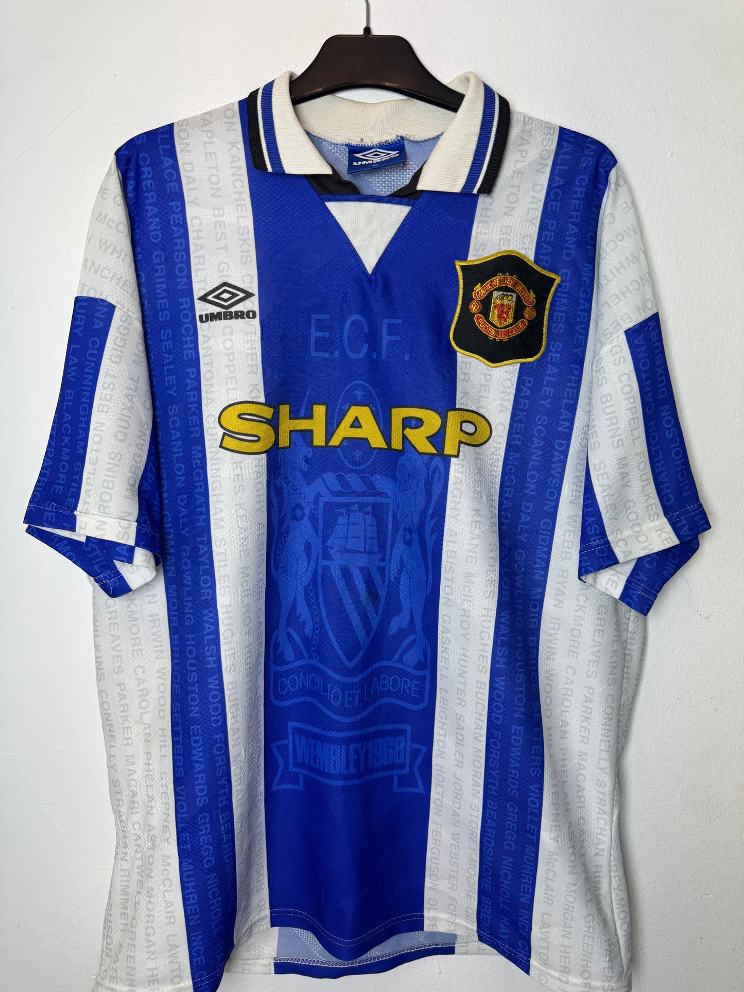 Umbro Manchester United 94/96 Third Cantona 7 - 7/10