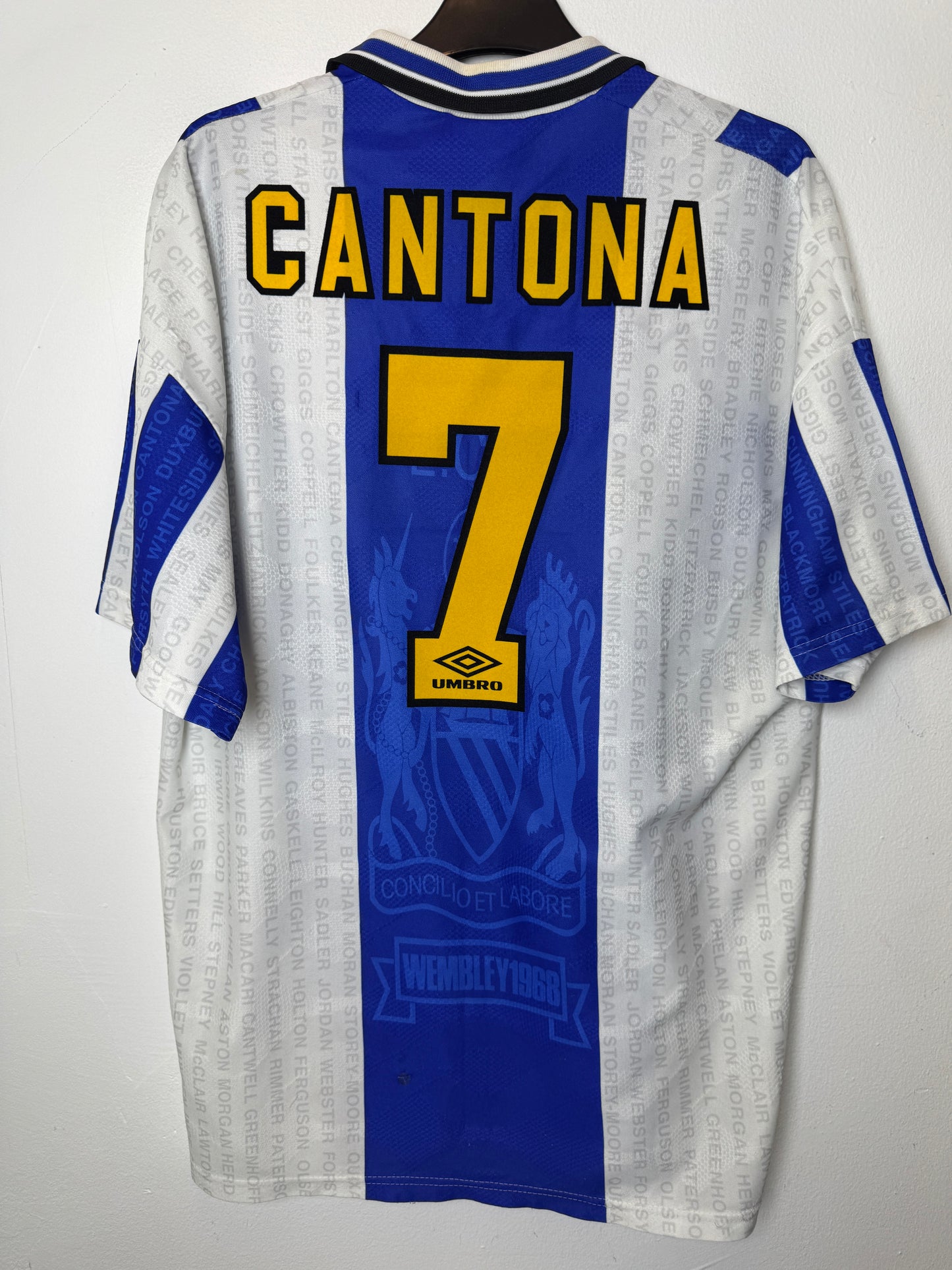 Umbro Manchester United 94/96 Third Cantona 7 - 7/10