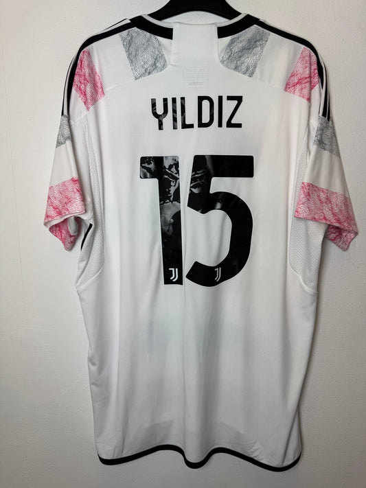 Adidas Juventus FC 23/24 Away Yildiz 15 - 9/10 - TheFootballIdiots