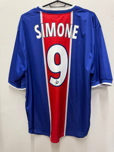 Nike PSG Home 99/00 Simone 9 - 8/10 - alternate view