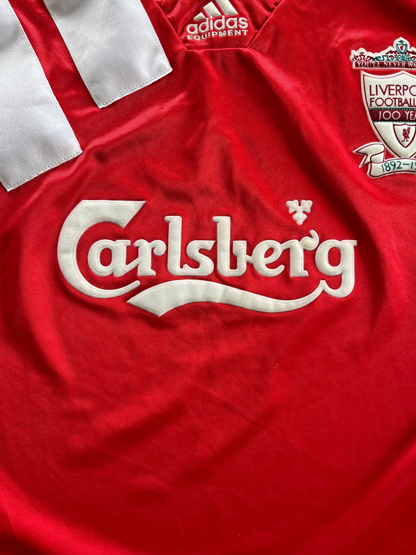 Liverpool Home Shirt from 1992-1993: The iconic home jersey worn by Liverpool during the 1992-1993 season. Featuring the club's emblem and a classic design, this shirt encapsulates the team's history and performances during that memorable period