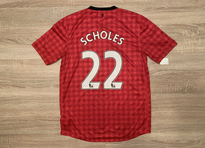 Manchester United Hjemme 12/13 Scholes 22