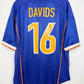 Netherlands Away 1998 Davids 16