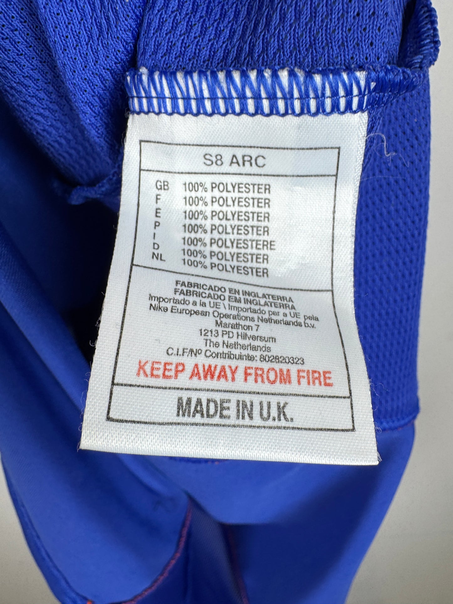 Netherlands Away 1998 Davids 16