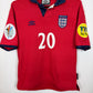England Away 2000 Phillips 20 Kids