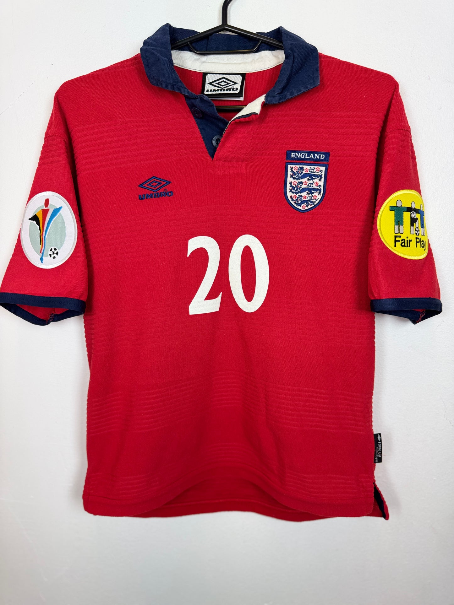 England Away 2000 Phillips 20 Kids
