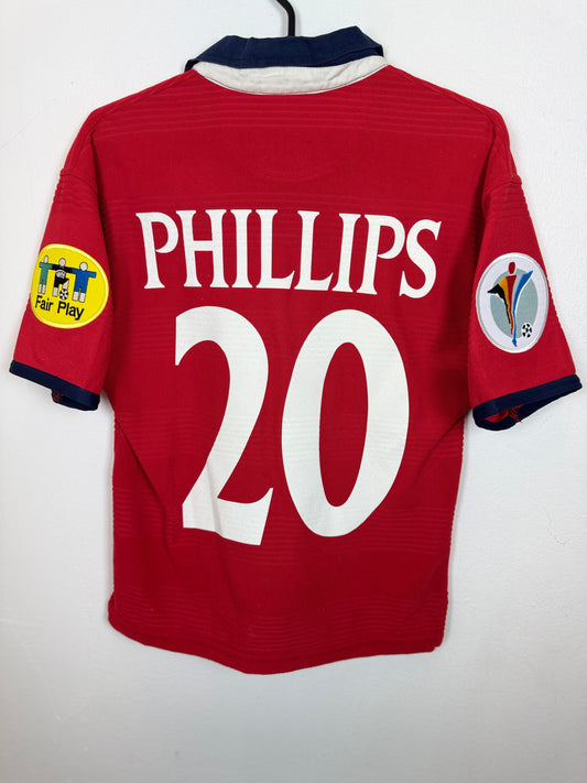 England Away 2000 Phillips 20 Kids