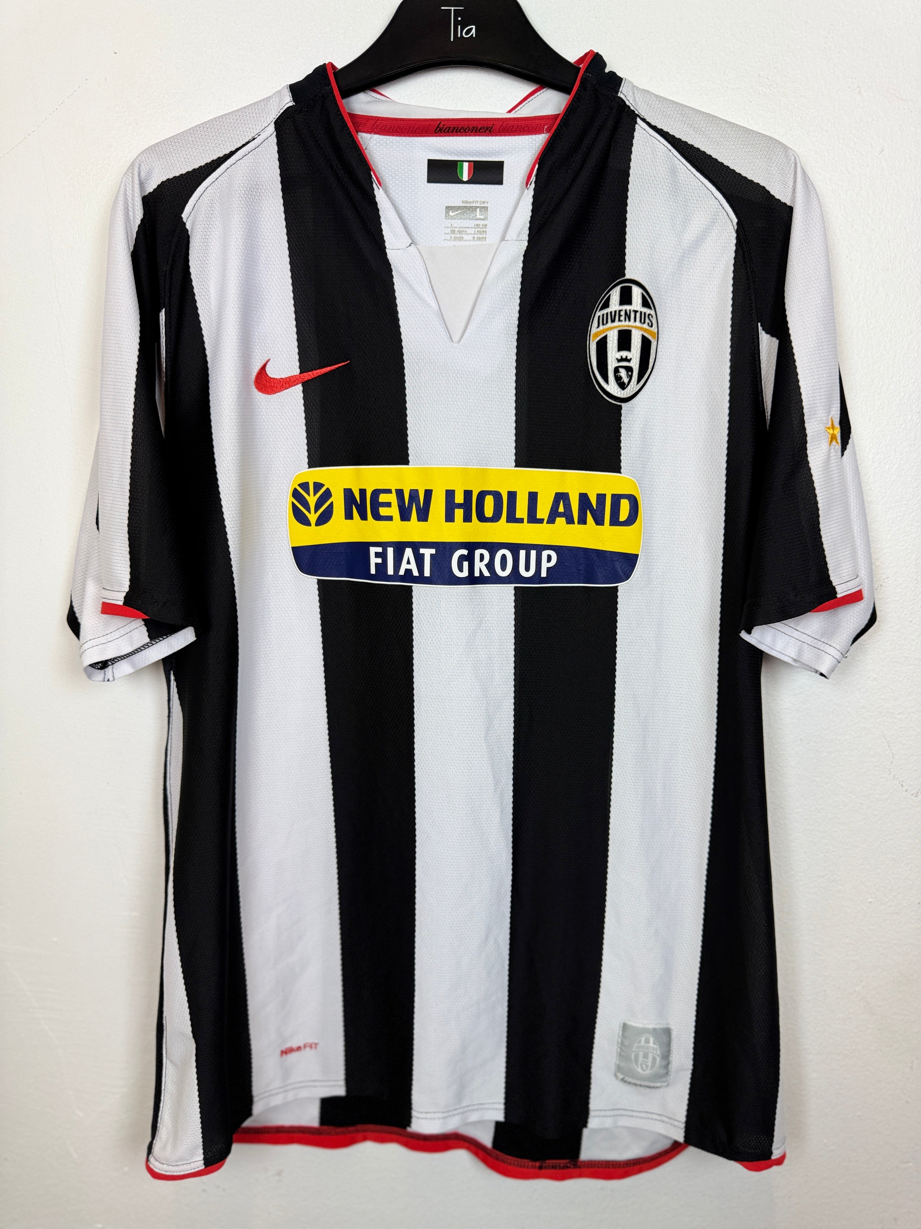 NIKEユベントス 07/08 長袖ユニフォーム XL 17 TREZEGUET Juventus Home 07/08 Trezeguet 17 | Nike