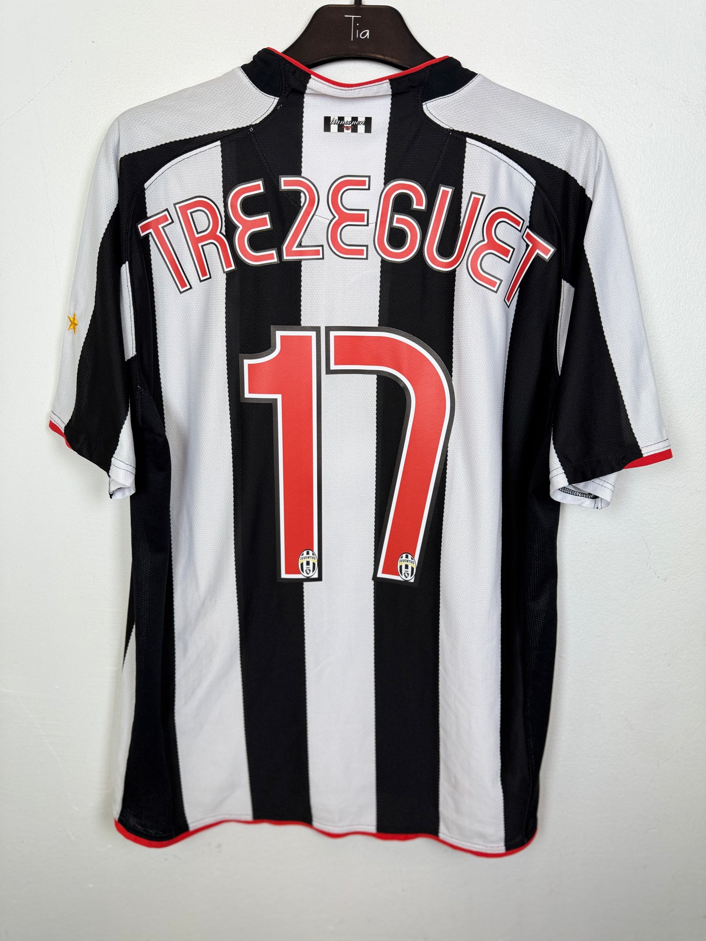 Juventus Home 07/08 Trezeguet 17