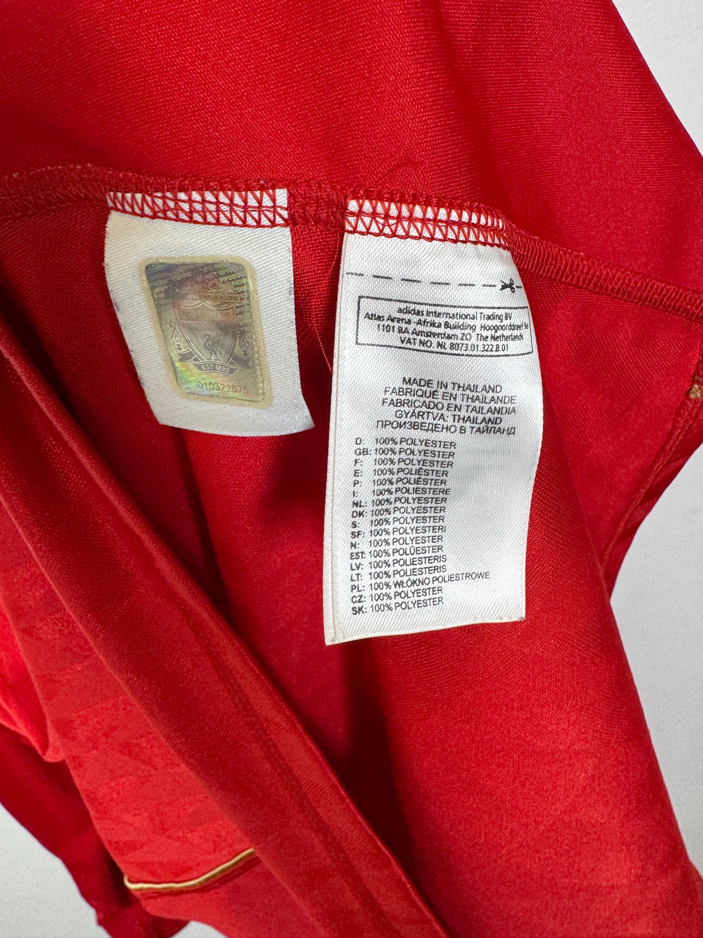 Liverpool Home 10/12 Lucas 21 LS