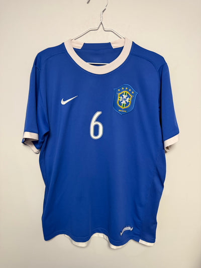 Nike Brazil 2006 Away Carlos 6 - 8/10
