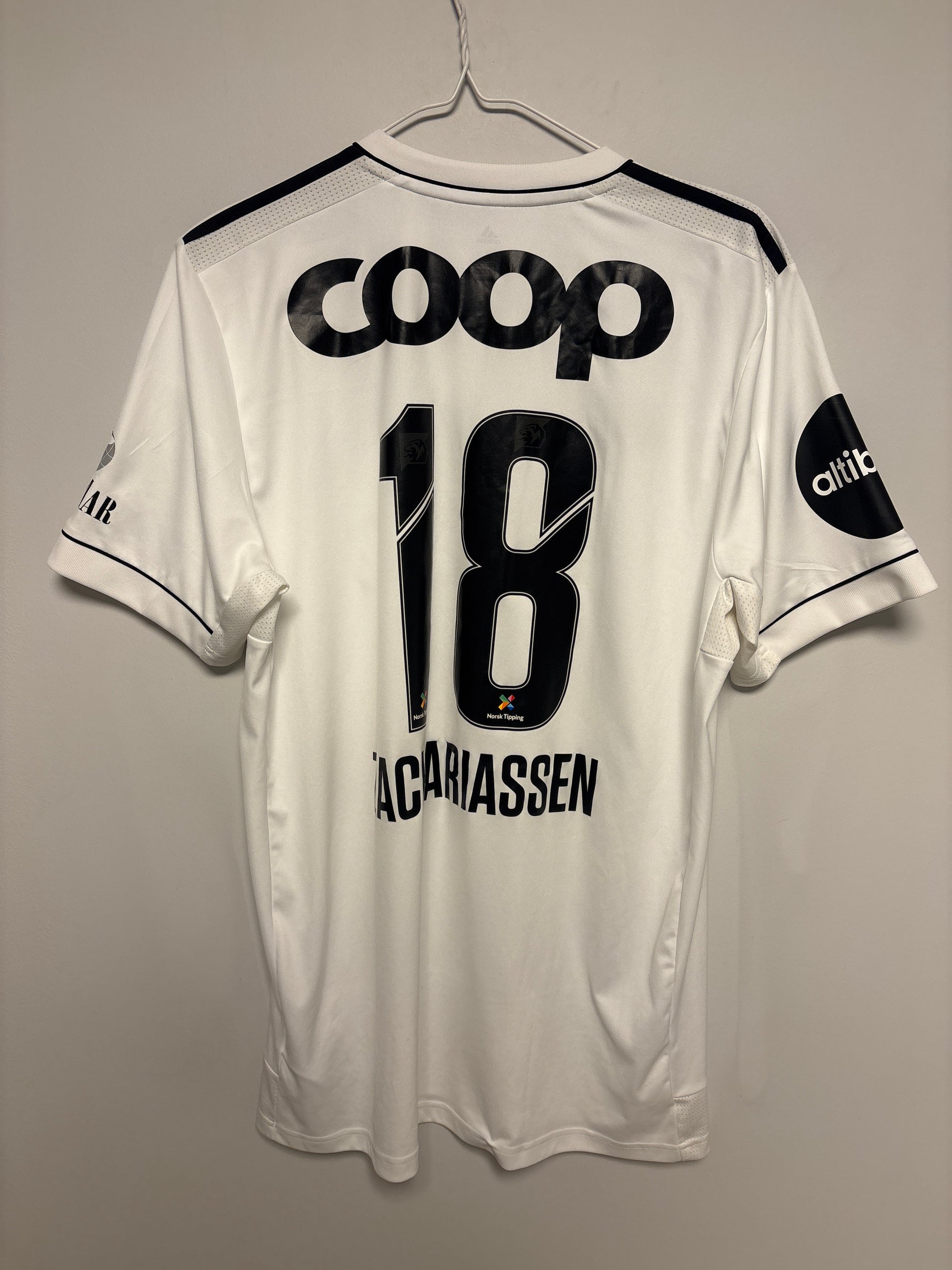 Official Rosenborg 2021 Eliteserien shirt size L original nameset