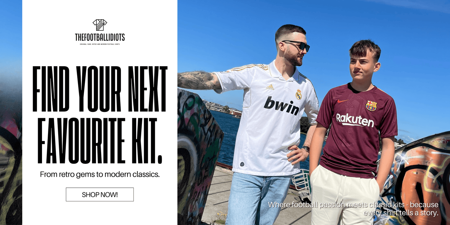 the football idiots best football retro, classic and vintage shirt store in Stavanger and oslo provide world wide shipping