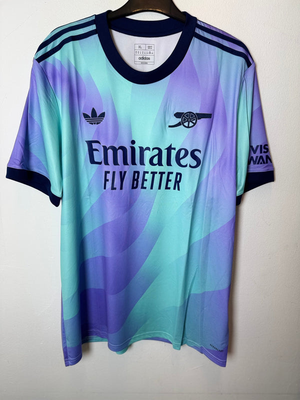 Adidas Arsenal Third 24/25 Ødegaard 8 - 10/10 - TheFootballIdiots