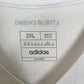 Back of the Adidas Italy 2024/25 away shirt with the Jorginho number 8 print, photographed against a plain background