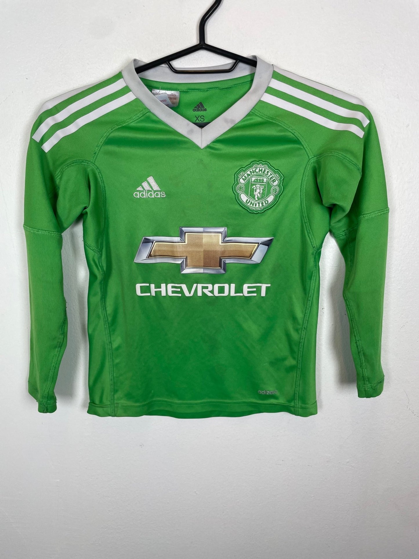 Adidas Manchester United GK 17/18 De Gea 1 Kids 7/10 - TheFootballIdiots